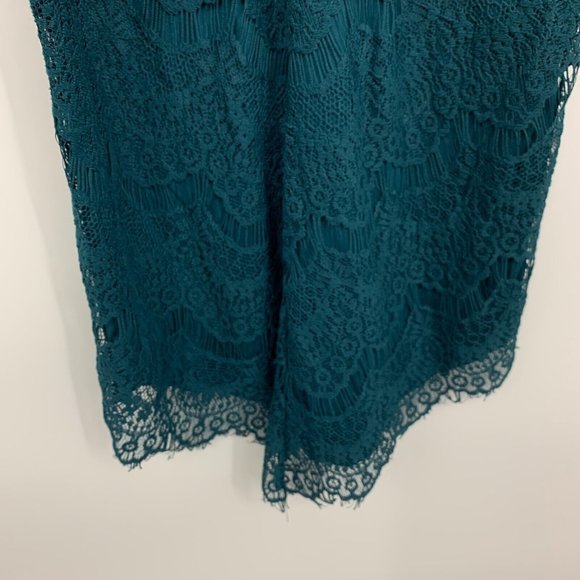 Free People Dress She Got It Lace Sleeveless Mini Slip Bodycon - Picture 6 of 12